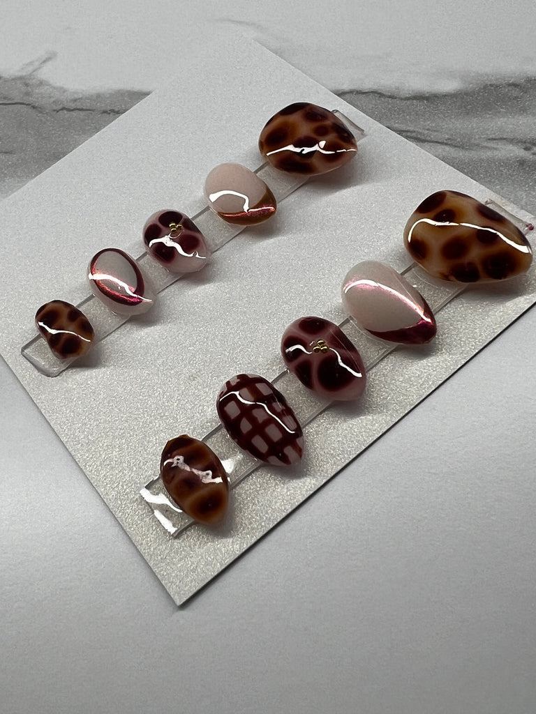 Turtle Shell - Press On Nail-Kit