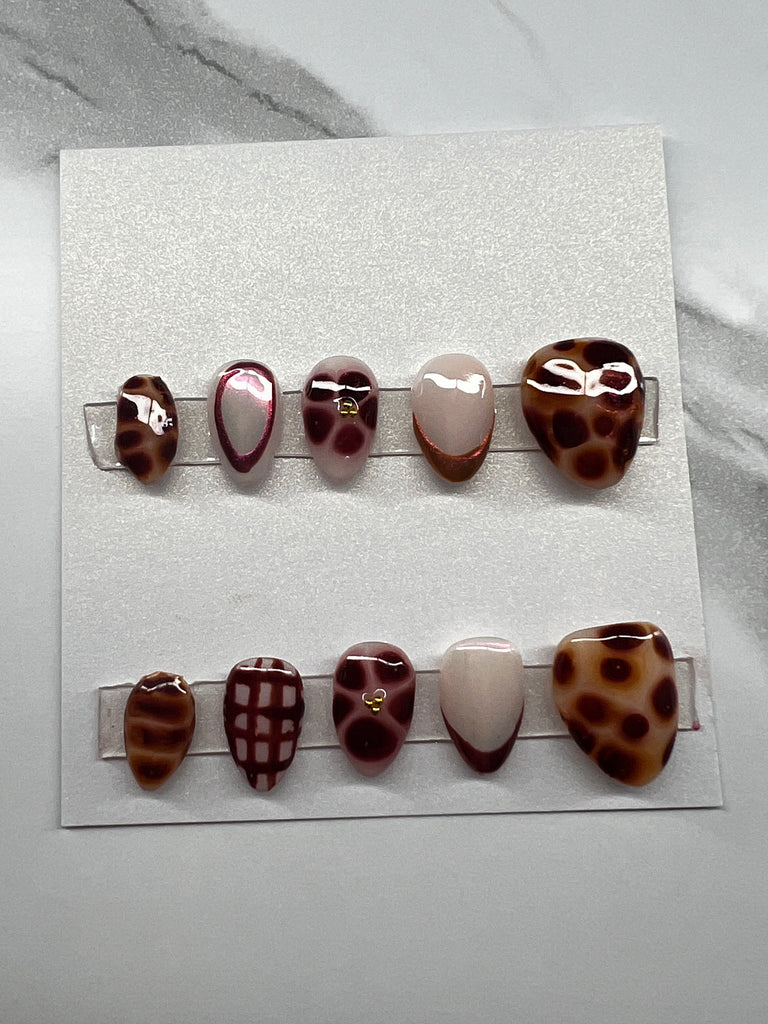 Turtle Shell - Press On Nail-Kit