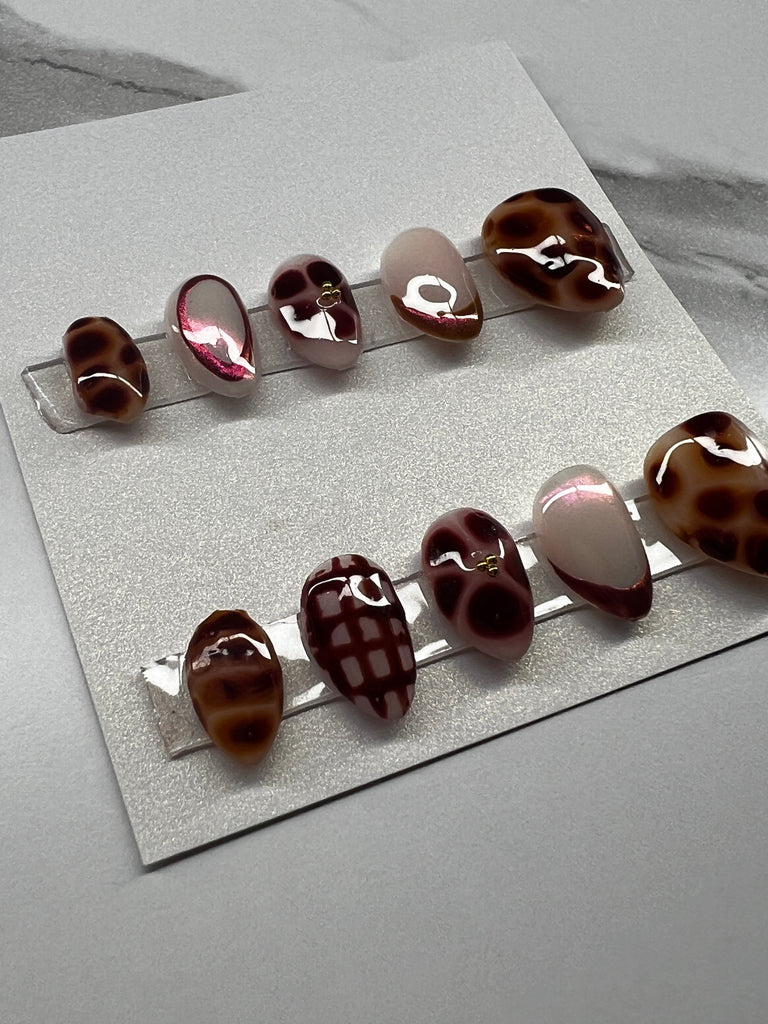 Turtle Shell - Press On Nail-Kit