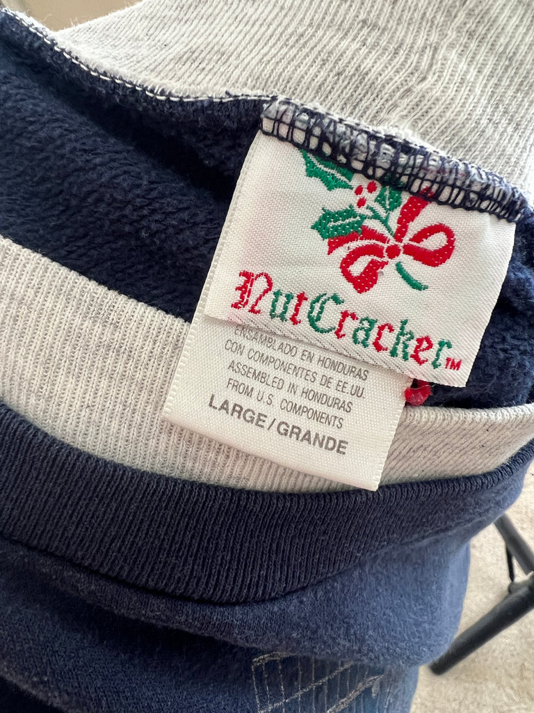 Vintage Lighthouse Graphic Sweater - L